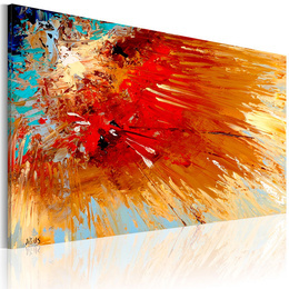 Tablou pictat manual - Explosion