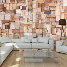 Fototapet - Larch mosaic