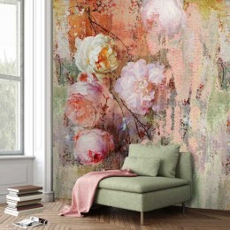 Fototapet vlies Loving rose