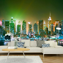 Fototapet - NY: Enlightened Harbour