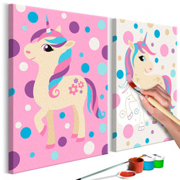Pictatul pentru recreere - Unicorns (Pastel Colours)