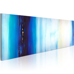 Tablou pictat manual - Blue liquid