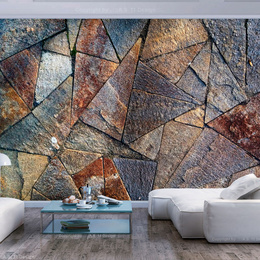 Fototapet - Pavement Tiles (Colourful)