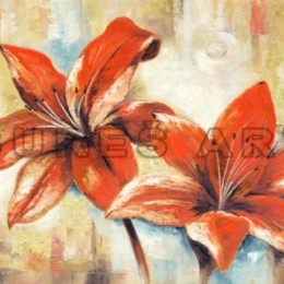 Tablou inramat Crini maiestuosi, 70x50 cm