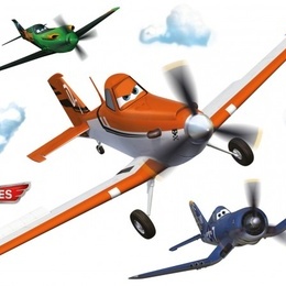 Sticker copii Avioane cu elice