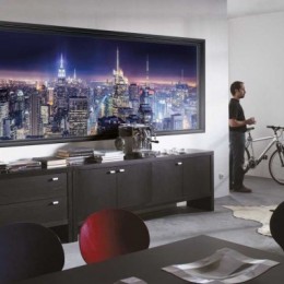 Fototapet urban Spectacolul de noapte al New York-ului