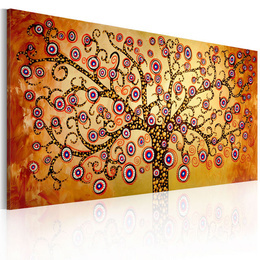 Tablou pictat manual - Peacock tree