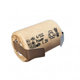 Acumulator 1,2V 2000mAh NiMh terminale