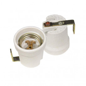 Dulie ceramica E27 cu clema