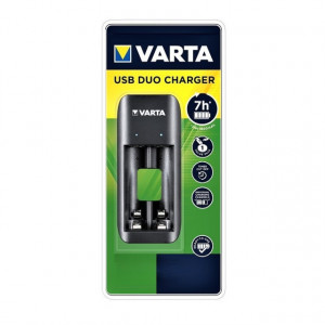 Incarcator 2x R3 / R6 1600mA USB Varta