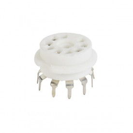 Soclu ceramic 9 pini EL84