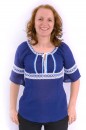 Bluza ie albastra BL150