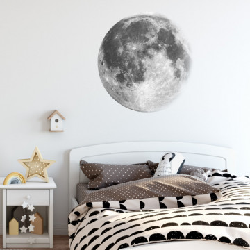 Moon- sticker decorativ