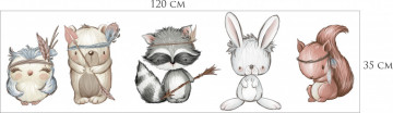 Animalute simpatice...-sticker decorativ
