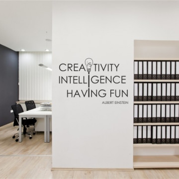 Creativity - Sticker perete pentru birou