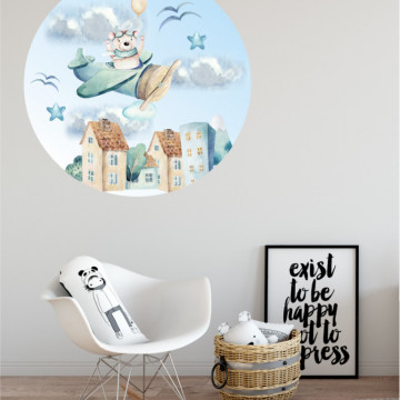 Calatorie in avion! - sticker decorativ