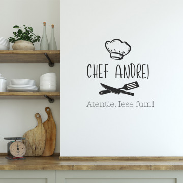 Bucătarul casei - sticker decorativ