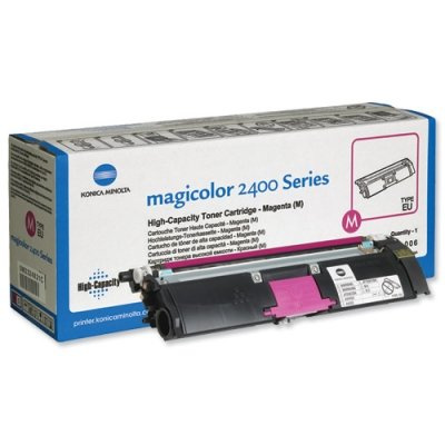Magenta toner cartridge Magicolor 2400W/2480MF/2500W/2550