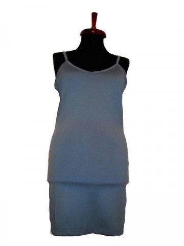 Rochie retro gri slip on anii '90