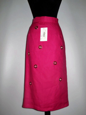 Fusta retro fucsia anii '80