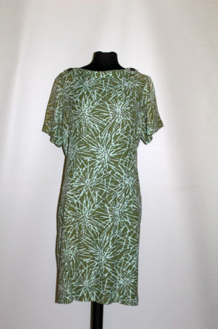 Rochie din mătase naturală Berkshire anii 60