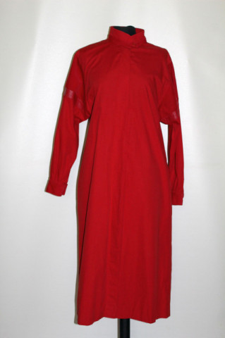 Rochie roșie Etienne Aigner anii 70