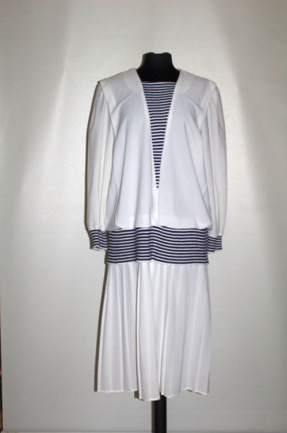 Rochie retro stil marinăresc anii 80