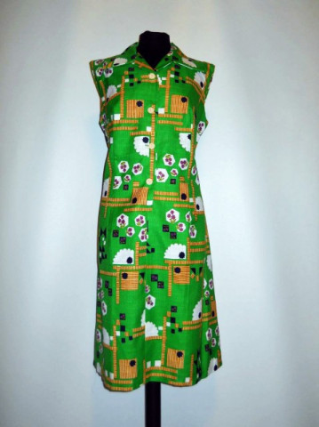Rochie vintage "Reinhardt Modell" anii '70