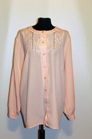 Camasa retro broderie sparta anii '80