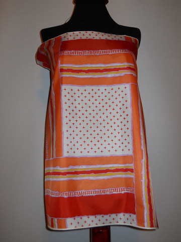 Esarfa vintage stelute anii '60