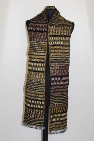 Fular maro stil Missoni "Passigatti" anii '90