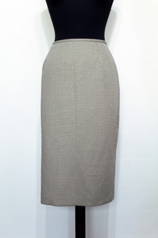 Fusta din jacquard model patratele anii '80