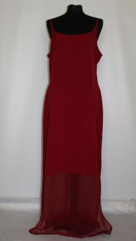 Rochie maxi rosie "Kaffe" anii '90