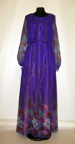 Rochie din voal "Vera Mont" anii '70