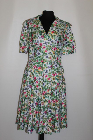 Rochie flori multicolore anii '70