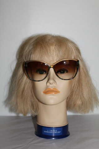 Ochelari de soare rame leopardate turcoaz anii '70
