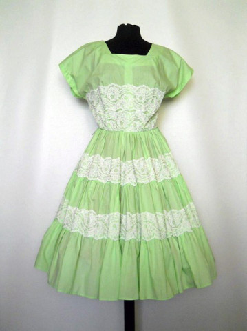Rochie vintage "Bettina of Miami" anii '50