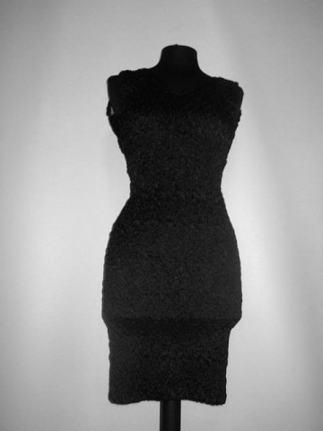 Rochie retro disco neagra anii '80