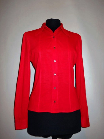 Camasa vintage "Leacril Chantillon" rosie anii '60