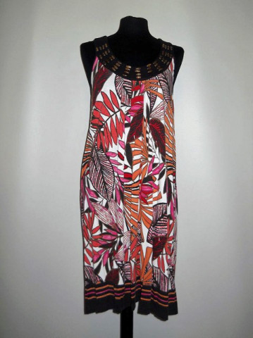 Rochie jungle print repro anii '70