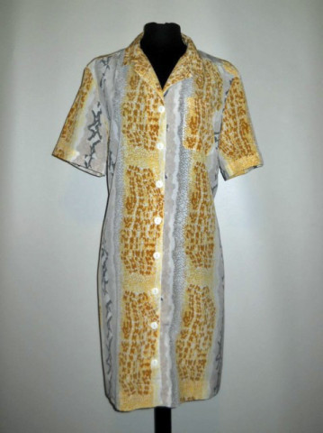 Rochie vintage snake print anii '70