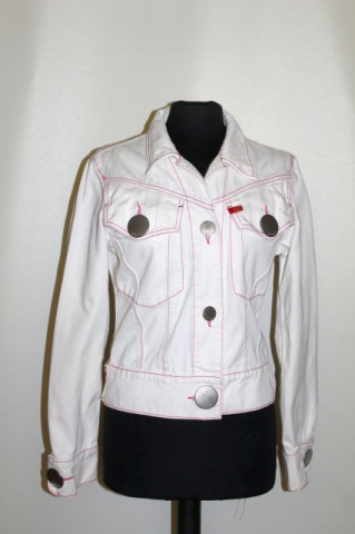 Jachetă albă jeans Miss Sixty
