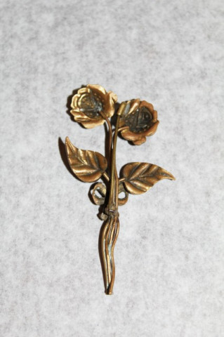 Brosa buchet floral perioada victoriana cca. 1870 - 1880
