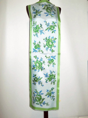 Esarfa "Glentex" print tapiserie anii '60
