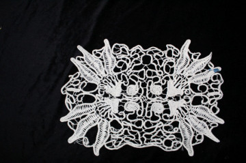 Mileu vintage grej crochet anii 60