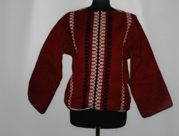 Tunica hippie din tapiserie anii '60