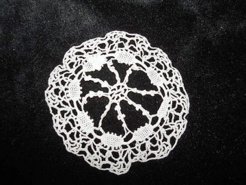 Mileu vintage in forma de floare anii '60
