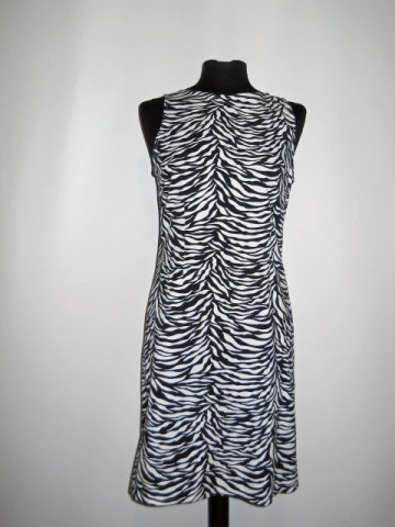 Rochie print zebrat repro anii '60