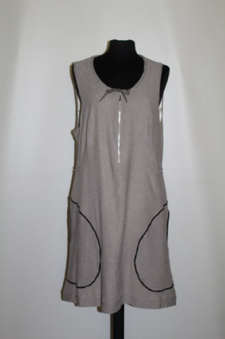 Rochie grej stil minimalist repro anii '60