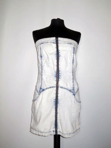 Rochie retro jeans anii '90